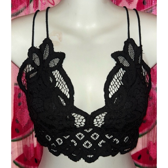 🖤 Free People Lace Bralette - Picture 1 of 6